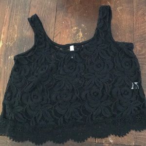 Lacy short tank